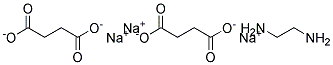 三钠2-[(2-{[(1S)-1-羧基-2-羧基乙基]氨基}乙基)氨基]琥珀酸盐结构式_178949-82-1结构式