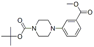 4-[3-(甲氧基羰基)苯基]-1-哌嗪羧酸-1,1-二甲基乙酯结构式_179003-10-2结构式