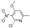 2-氯-4-甲氧基-6-甲基-3-硝基吡啶结构式_179056-94-1结构式