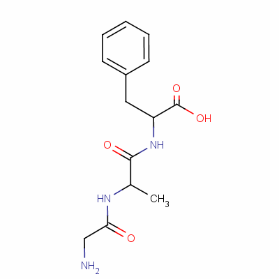 Glycyl-alanyl-phenylalanine Structure,17922-87-1Structure