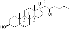 22(r)-羟基胆甾醇结构式_17954-98-2结构式