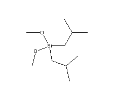 二异丁基二甲氧基硅烷结构式_17980-32-4结构式