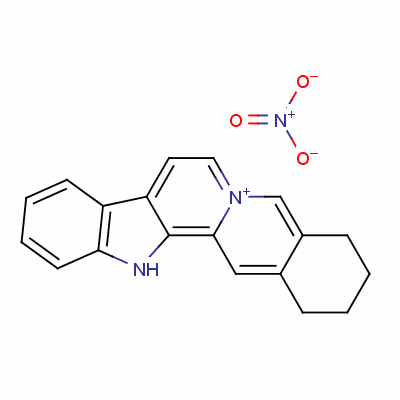 Sempervirine nitrate Structure,17994-15-9Structure