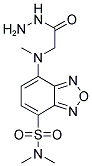 7-[(2-肼基-2-氧代乙基)(甲基)氨基]-N,N-二甲基-2,1,3-苯并恶二唑-4-磺酰胺结构式_179951-63-4结构式