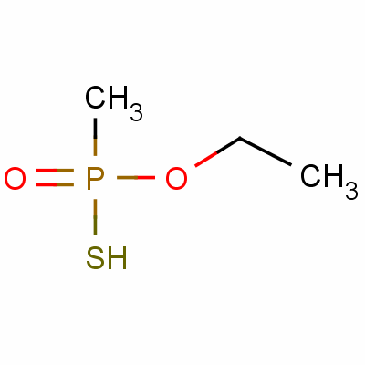 甲基磷羧基硫酸O-乙酯结构式_18005-40-8结构式