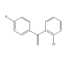 2-氯-4-氟二苯甲酮结构式_1806-23-1结构式