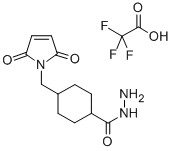 4-N-马来酰亚胺甲基环己烷-1-羧基l肼结构式_181148-00-5结构式