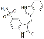 2,3-二氢-3-(1H-吲哚-3-基亚甲基)-2-氧代-1H-吲哚-5-磺酰胺结构式_181223-16-5结构式