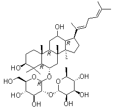 人参皂苷F4结构式_181225-33-2结构式