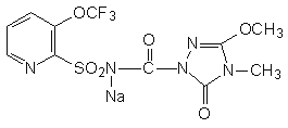 氟酮磺隆钠结构式_181274-17-9结构式