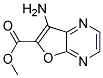 (9ci)-7-氨基-呋喃并[2,3-b]吡嗪-6-羧酸甲酯结构式_181283-94-3结构式