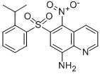 6-[[2-(1-甲基乙基)苯基]]磺酰基-5-硝基-8-喹啉胺结构式_181468-88-2结构式