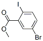 5-溴-2-碘苯甲酸甲酯结构式_181765-86-6结构式