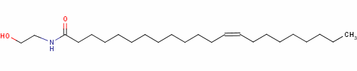 (13Z)-N-(2-羟基乙基)-13-二十二碳烯酰胺结构式_18190-74-4结构式