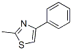 2-甲基-4-苯基噻唑结构式_1826-16-0结构式
