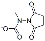 N-琥珀酰亚胺基-N-甲基氨基甲酸酯结构式_18342-66-0结构式