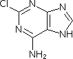 2-氯-6-氨基嘌呤结构式_1839-18-5结构式