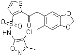 苯磺酸贝托司汀结构式_184036-34-8结构式