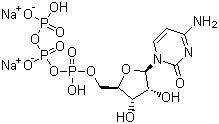 胞苷-5-三磷酸二钠盐结构式_18423-42-2结构式