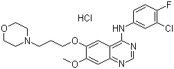 盐酸吉非替尼结构式_184475-55-6结构式