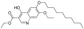 癸氧喹酯结构式_18507-89-6结构式