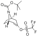 (1R,5S)-3-(三氟甲基磺酰氧基)-8-氮杂双环[3.2.1]-2-辛烯-8-羧酸叔丁酯结构式_185099-68-7结构式