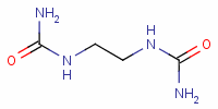 乙烯二脲结构式_1852-14-8结构式