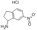 1-氨基-6-硝基茚盐酸盐结构式_185230-66-4结构式