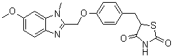 来格列酮结构式_185428-18-6结构式