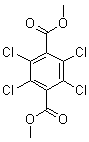 氯酞酸二甲酯结构式_1861-32-1结构式