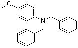 4-甲氧基-N,N-二苄基苯胺结构式_18613-55-3结构式