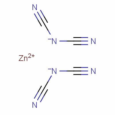双氰胺锌结构式_18622-28-1结构式