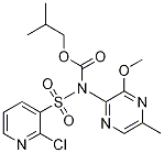 2-氯吡啶-3-基磺酰基(3-甲氧基-5-甲基吡嗪-2-基)氨基甲酸异丁酯结构式_186497-45-0结构式