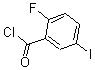 2-氟-5-碘苯甲酰氯结构式_186584-73-6结构式