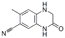 (9ci)-1,2,3,4-四氢-7-甲基-3-氧代-6-喹噁啉甲腈结构式_186666-77-3结构式