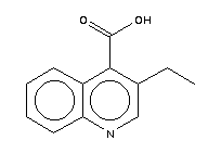 3-乙基-4-喹啉羧酸结构式_1873-52-5结构式