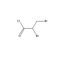 2,3-Dibromopropionyl chloride Structure,18791-02-1Structure