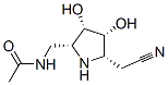 (9ci)-n-[[5-(氰基甲基)-3,4-二羟基-2-吡咯烷]甲基]-乙酰胺结构式_188019-33-2结构式