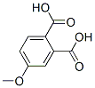 4-甲氧基邻苯二甲酸结构式_1885-13-8结构式
