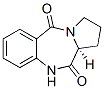 (S)-(+)-2,3-二氢-1H-吡咯并[2,1-c][1,4]苯并二氮杂卓-5,11(10h,11ah)-二酮结构式_18877-34-4结构式