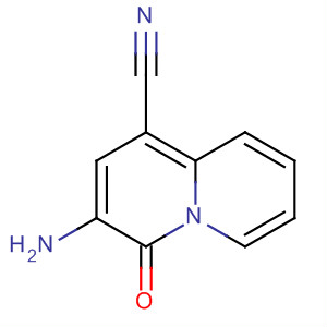 4H-quinolizine-1-carbonitrile, 3-amino-4-oxo- Structure,188816-65-1Structure