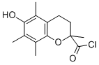 6-Hydroxy-2,5,7,8-tetramethylchromane-2-carbonyl chloride Structure,188837-93-6Structure