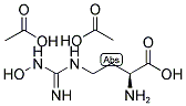 (2S)-2-氨基-4-[[(羟基氨基)亚氨基甲基]氨基]-丁酸结构式_189302-40-7结构式