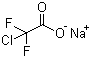 二氟氯乙酸钠结构式_1895-39-2结构式
