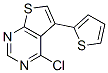 4-氯-5-(2-噻吩)噻吩并[2,3-d]嘧啶结构式_189681-04-7结构式