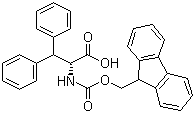 N-(9-芴甲氧基羰基)-β-苯基-D-苯基丙氨酸结构式_189937-46-0结构式