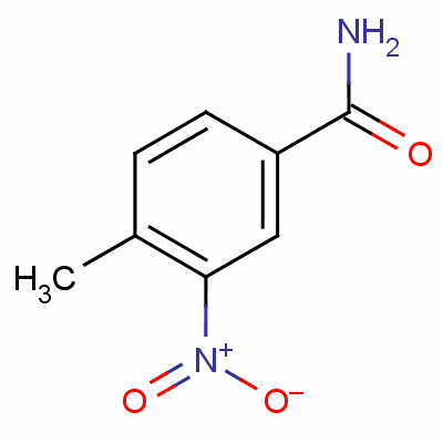 4-Methyl-3-nitrobenzamide Structure,19013-11-7Structure