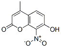 7-羟基-4-甲基-8-硝基香豆素结构式_19037-69-5结构式