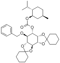 4-O-苄基-3-(-)-羧基薄荷-1,2:5,6-di-o-环亚己ad-l-肌醇结构式_190513-83-8结构式