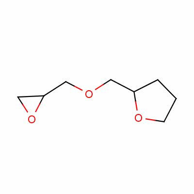 四氢-2-[(2-环氧乙烷甲氧基)甲基]-呋喃结构式_19070-63-4结构式